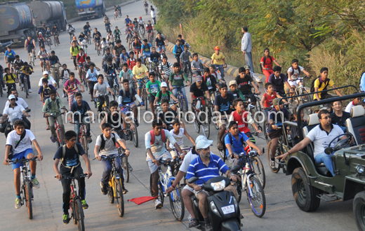 Rx Life Cycle Rally in Mangalore